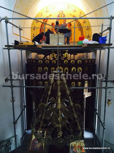 Structura metalica teava cupla biserica Parhon